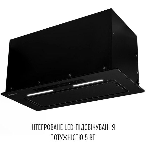 Фото - Витяжка вбудована Perfelli NUOVA 6PWRBM NERO
